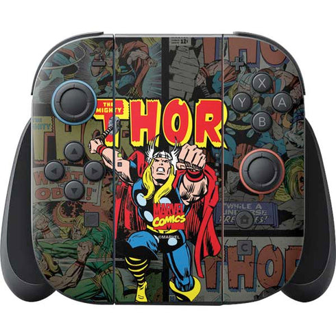 Marvel Classic Comics The Mighty Thor Vintage Nintendo Skins